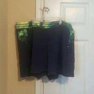 Tek Gear Navy Blue wicking workout shorts #46